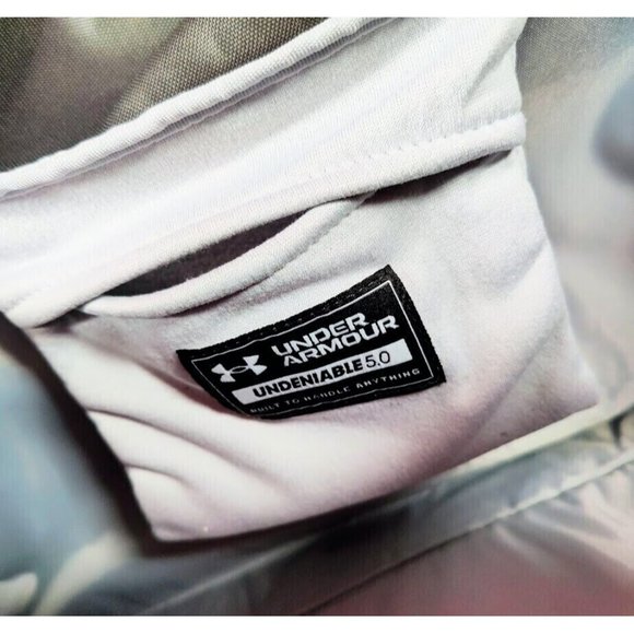 Under Armour Undeniable 5 Duffle Bag Men's Black Camouflage UA Storm Water Repel - Picture 7 of 8